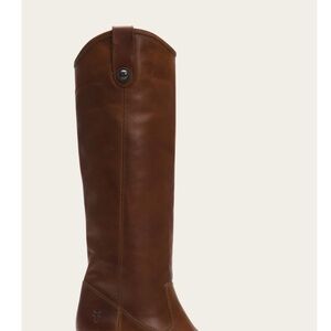 Frye Brown Heeled Boots